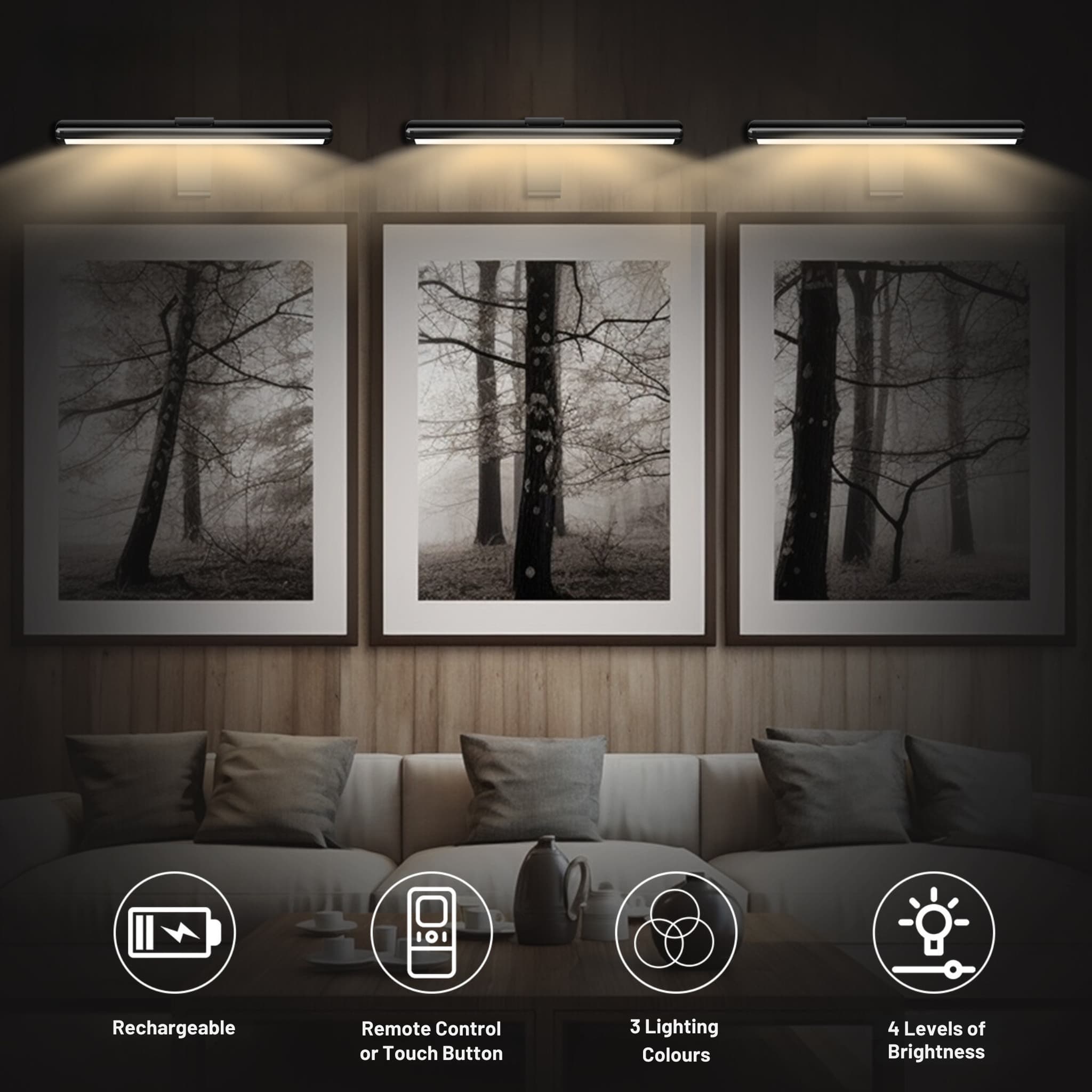 Led Picter LED Rechargeable Picture Light – Illumi Lights